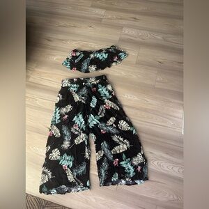 Strapless vaction set